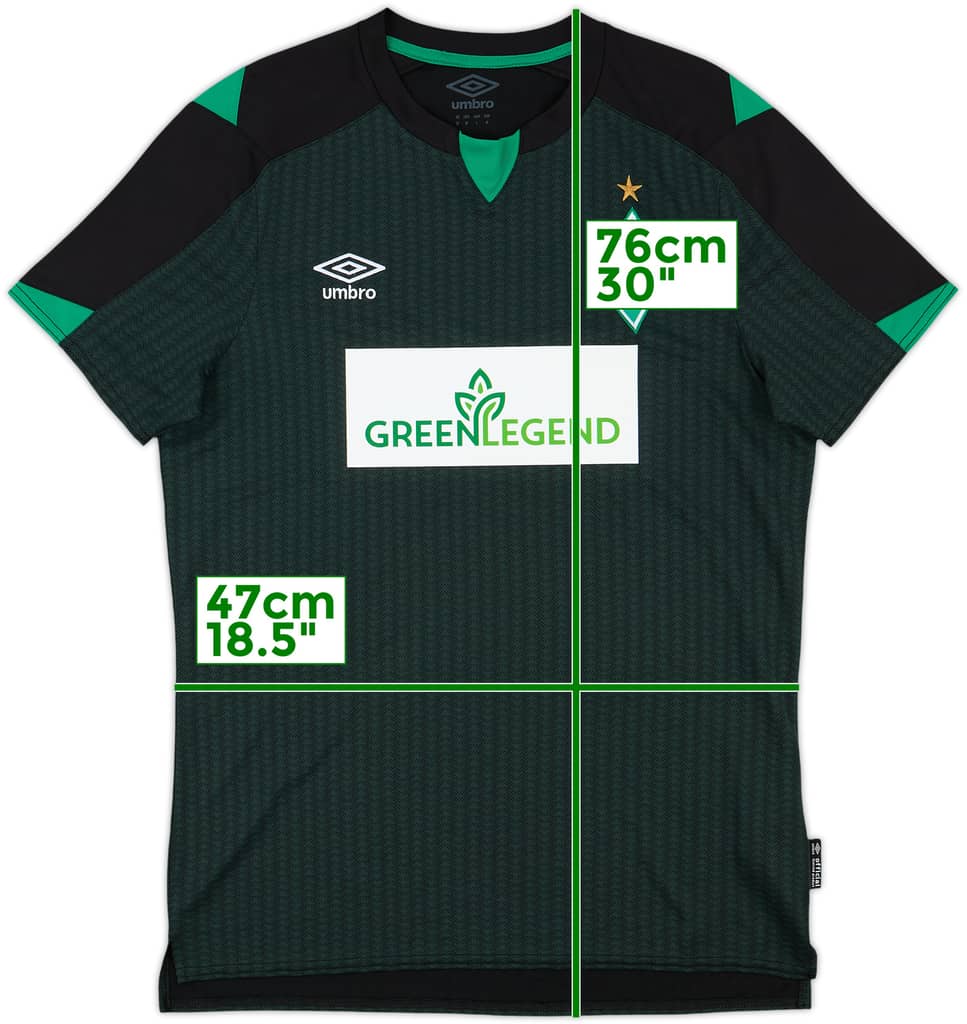 2021-22 Werder Bremen Third Shirt - 9/10 - (M)