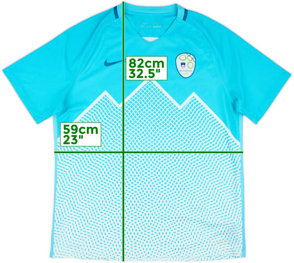 2016-17 Slovenia Home Shirt - 9/10 - (XL)