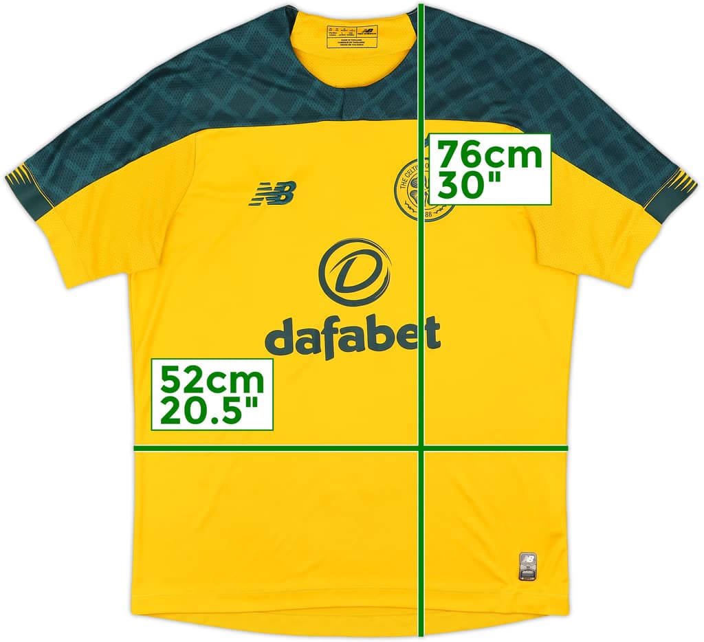 2019-20 Celtic Away Shirt - 8/10 - (M)