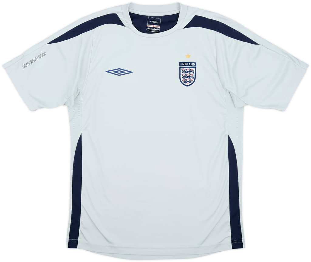 2004-06 England Umbro Training Shirt - 8/10 - (M)