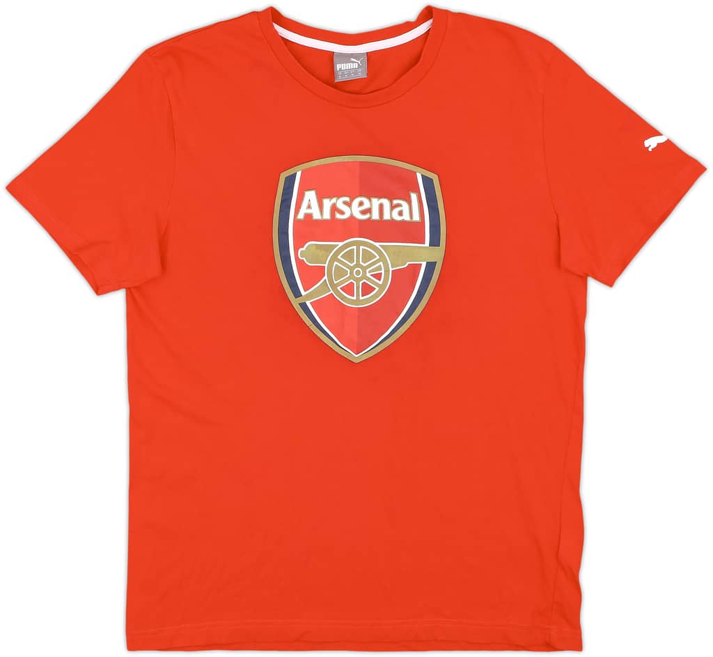 2015-16 Arsenal Puma Graphic Tee - 7/10 - (M)