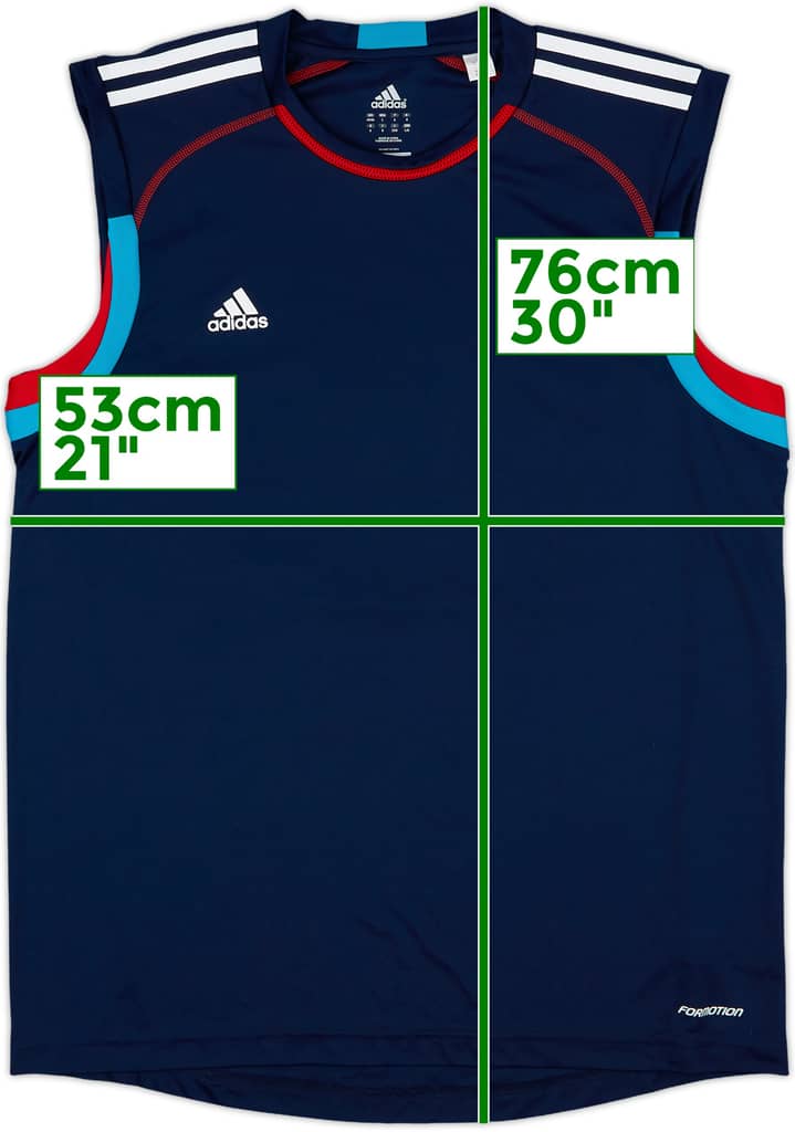 2010-11 Lyon Formotion Training Vest - 9/10 - (L/XL)