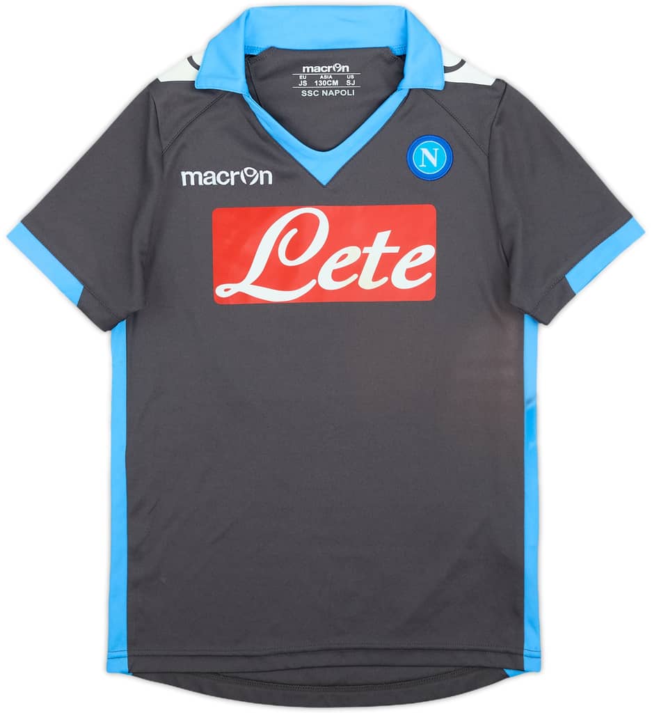 2011-12 Napoli Away Shirt - 8/10 - (S.Boys)