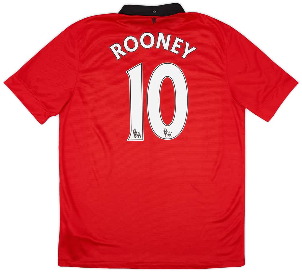 2013-14 Manchester United Home Shirt Rooney #10