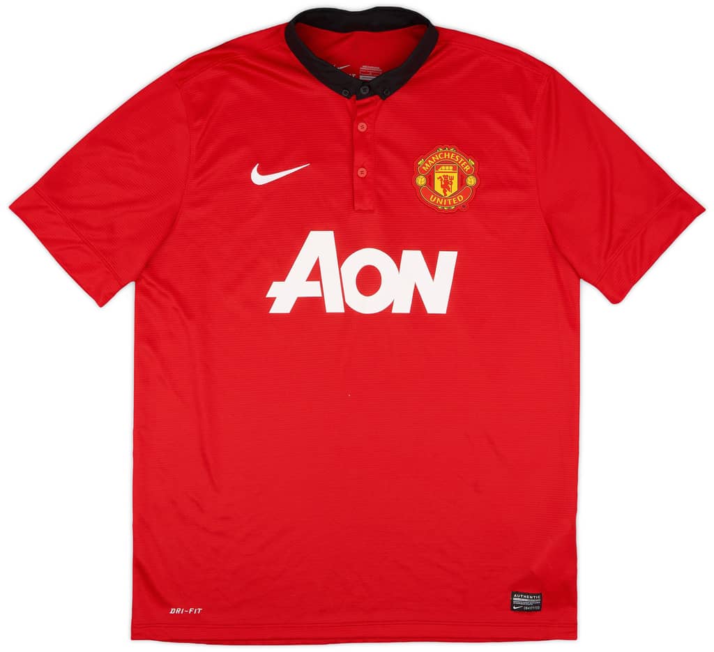 2013-14 Manchester United Home Shirt Rooney #10 - 6/10 - (S)
