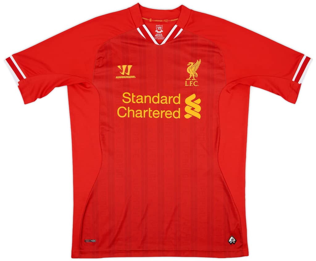 2013-14 Liverpool Home Shirt Gerrard #8