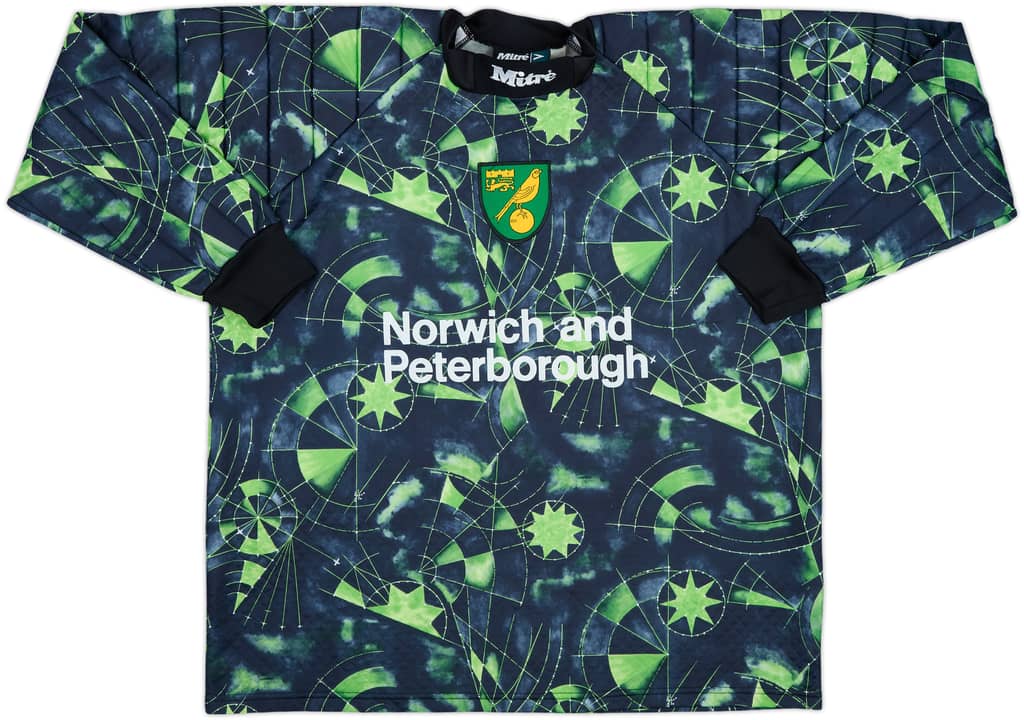 1996-97 Norwich City GK Shirt - 9/10 - (XL)
