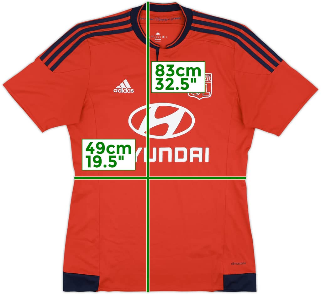 2015-16 Lyon Away Shirt - 8/10 - (M)