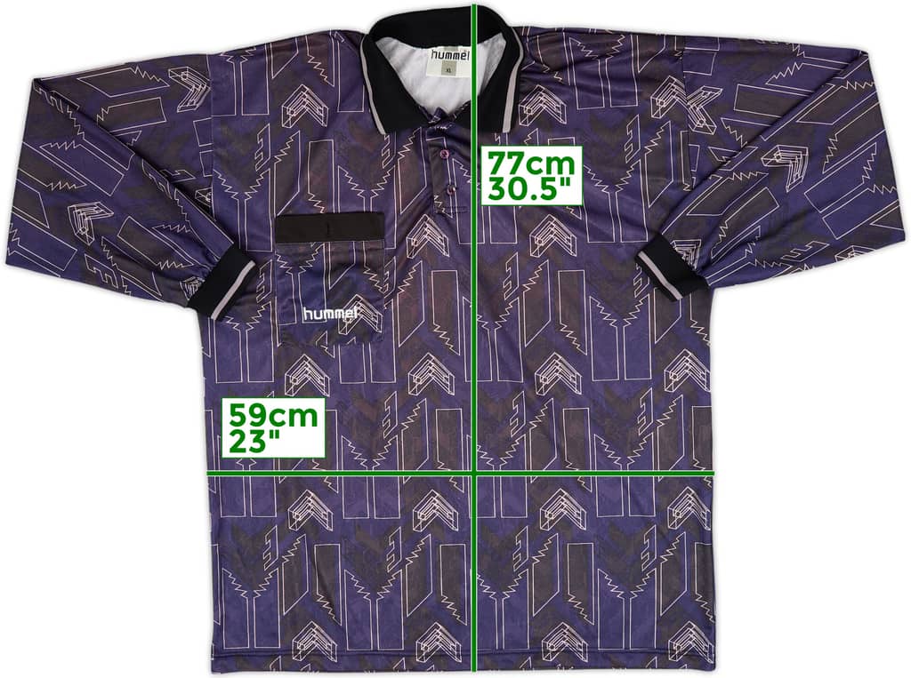 1990s Hummel Referee Template L/S Shirt - 9/10 - (XL)