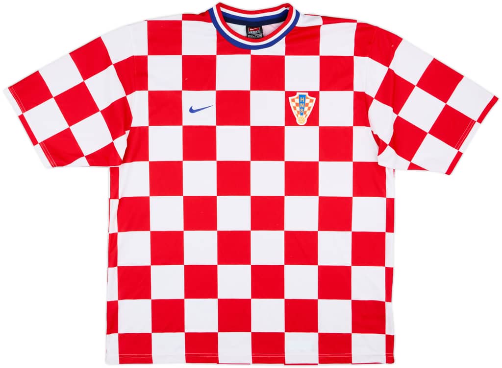 2001-02 Croatia Basic Home Shirt - 7/10 - (XL)