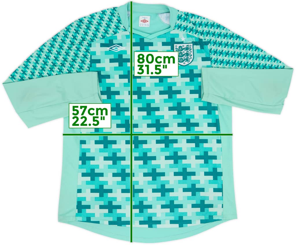 2012-13 England GK Shirt - 8/10 - (XXL)
