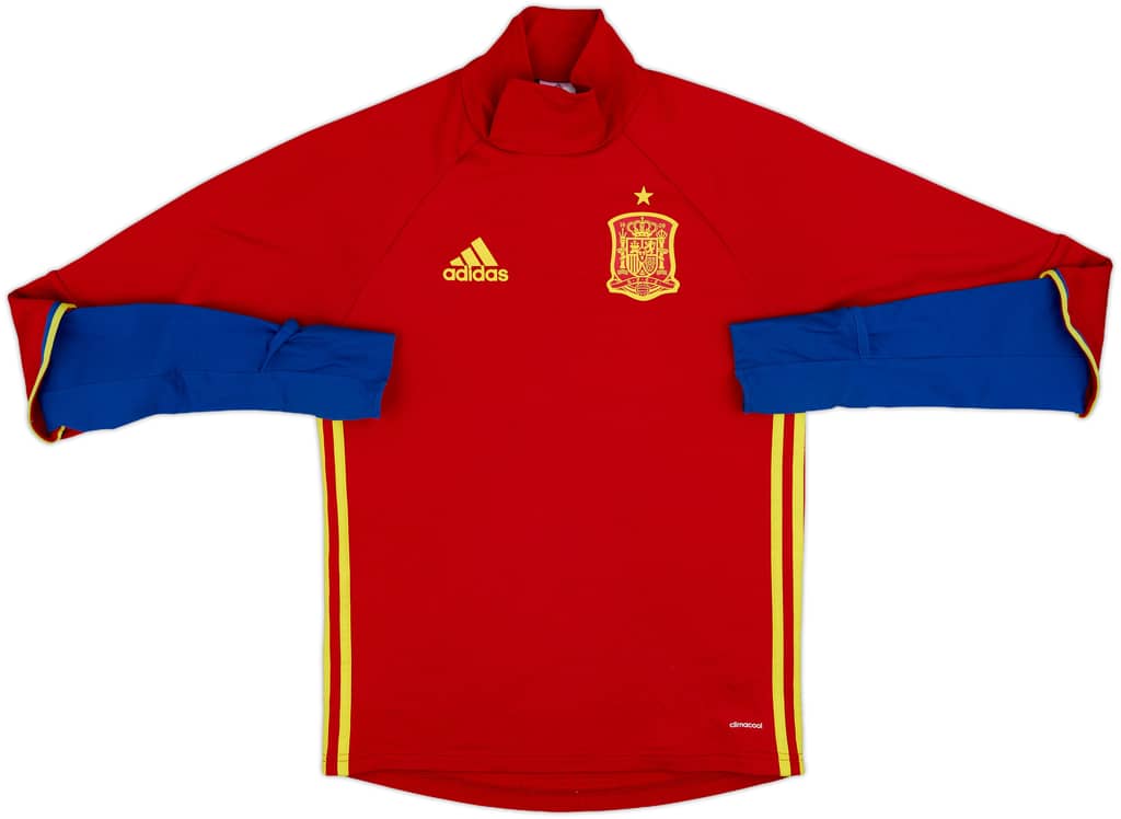2015-16 Spain adidas Drill Top - 7/10 - (XS)