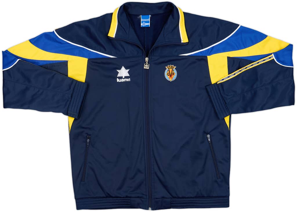 1997-99 Villarreal Luanvi Track Jacket - 8/10 - (L)