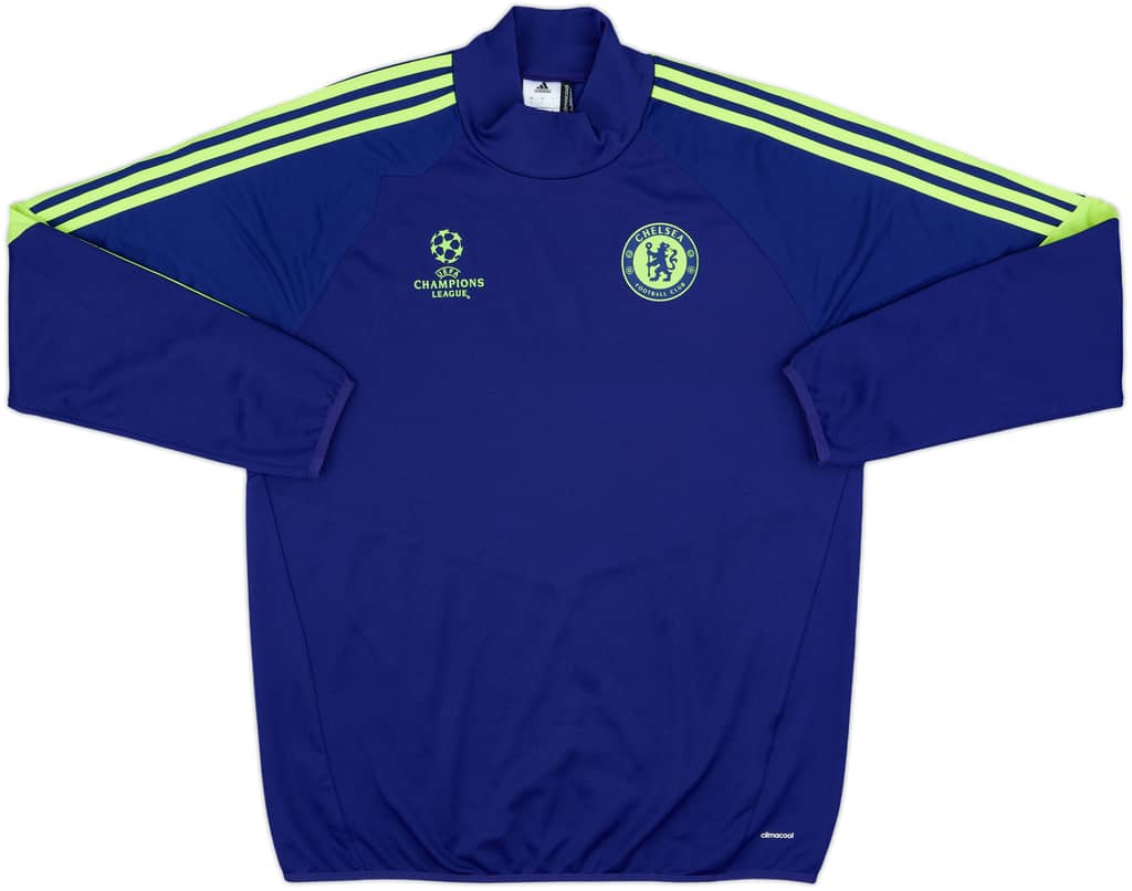 2014-15 Chelsea adidas CL Drill Top - 8/10 - (L)