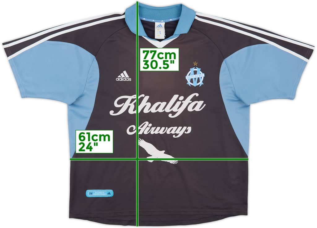 2001-02 Olympique Marseille Away Shirt - 5/10 - (XL)