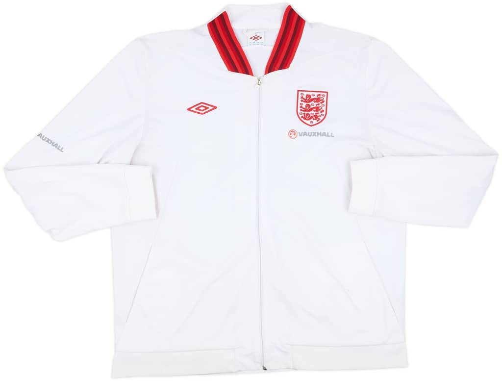 2011-12 England Umbro Track Jacket - 5/10 - (XXL)