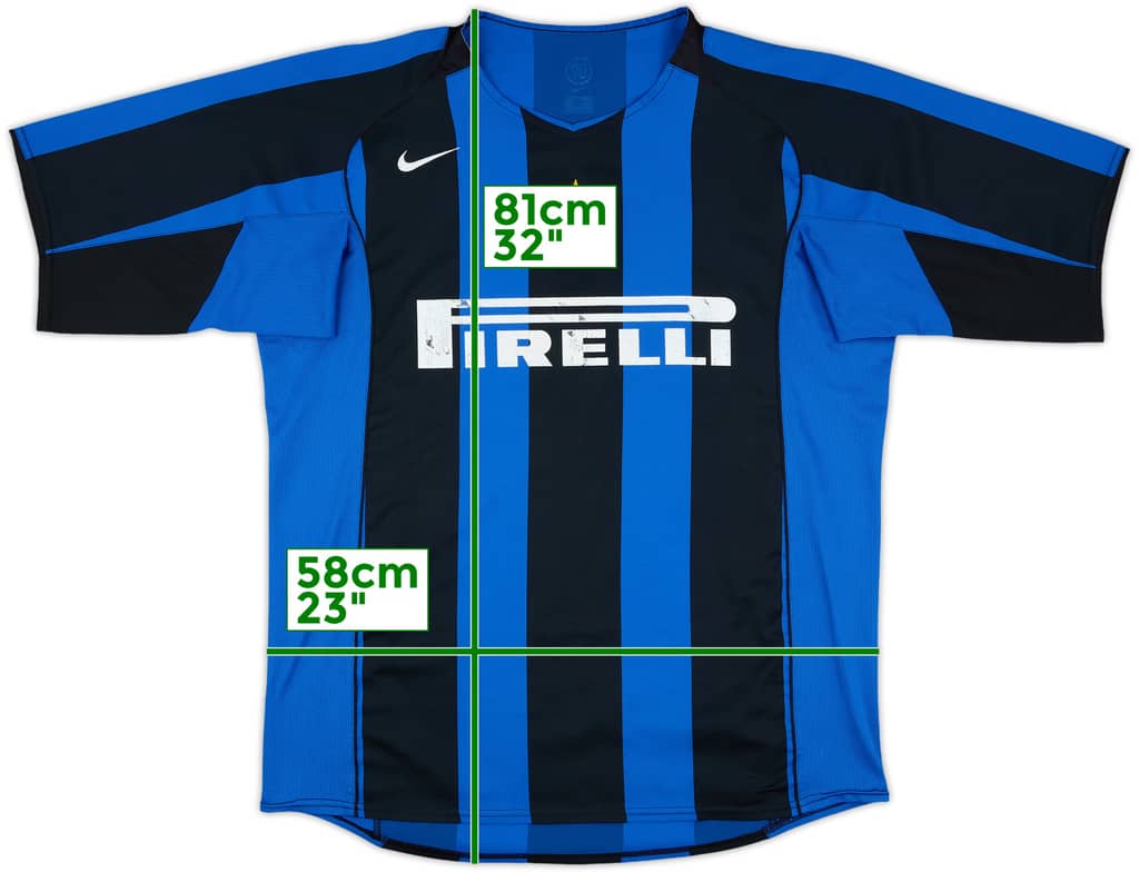 2004-05 Inter Milan Home Shirt - 5/10 - (XXL)