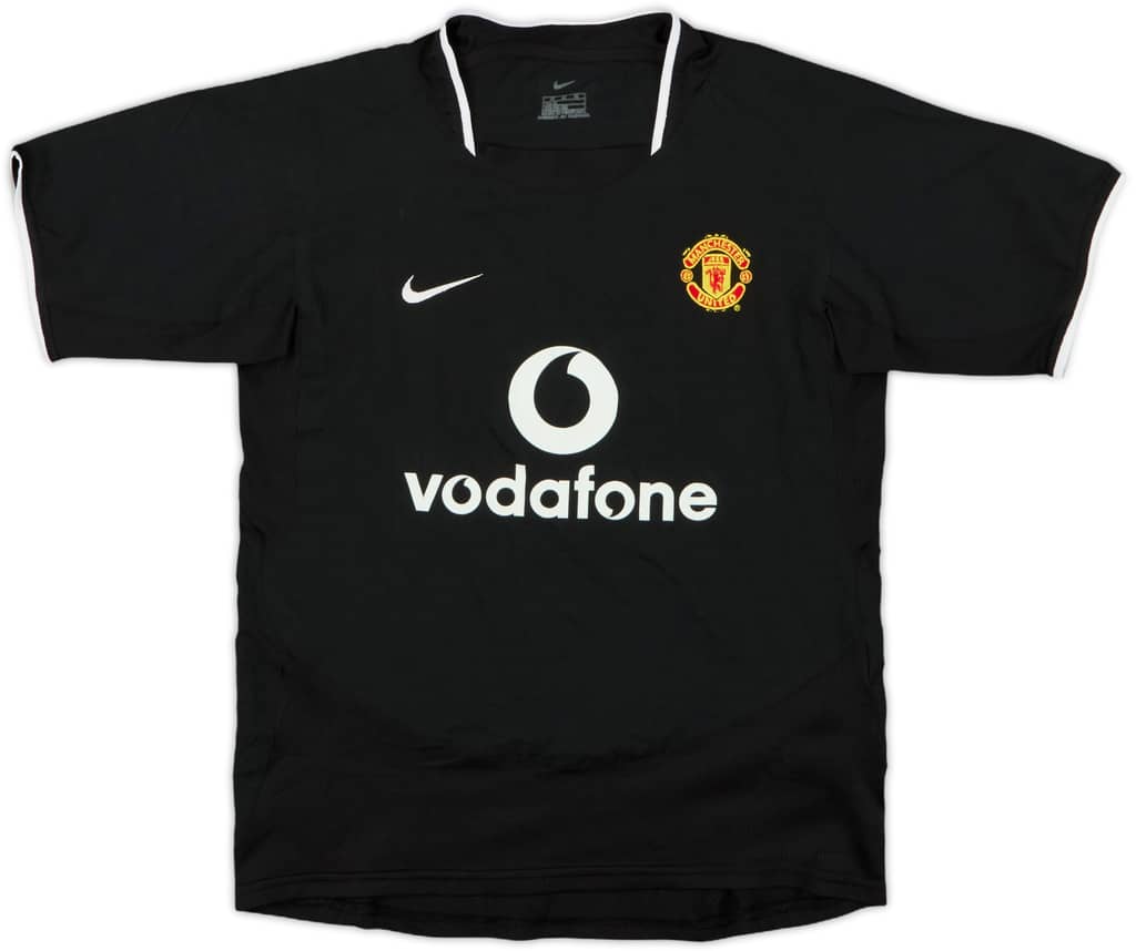 2003-05 Manchester United Away Shirt - 9/10 - (M.Boys)