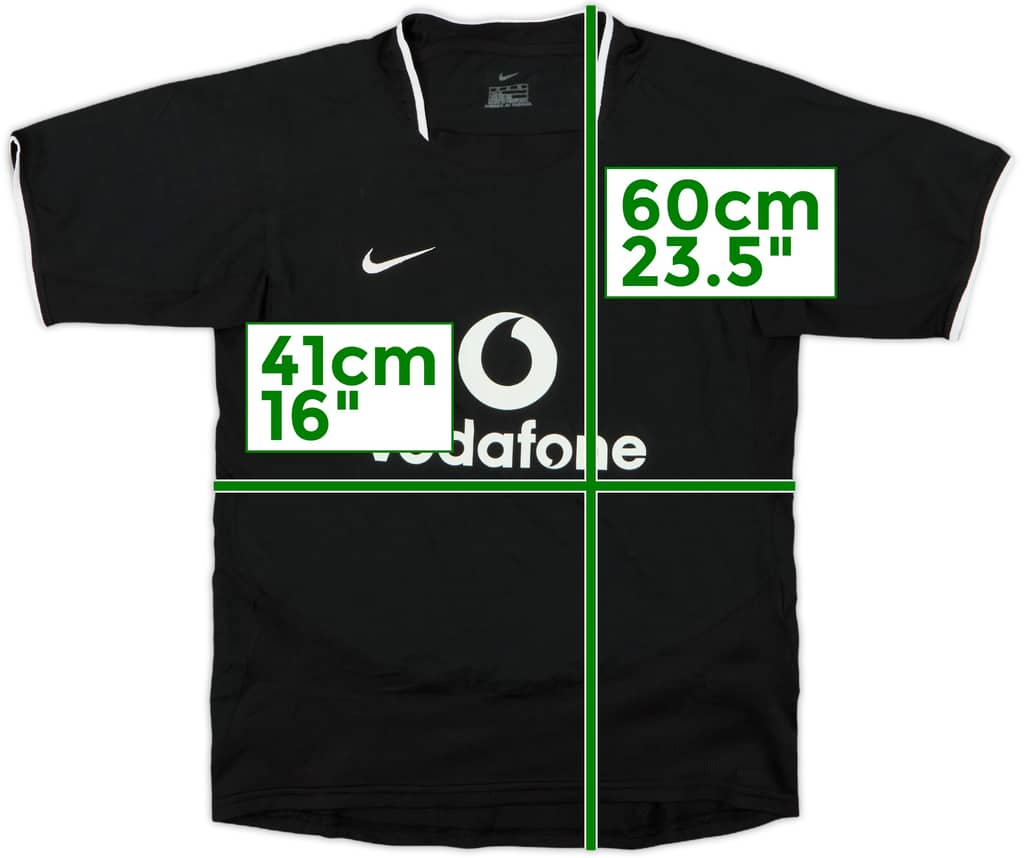 2003-05 Manchester United Away Shirt - 9/10 - (M.Boys)