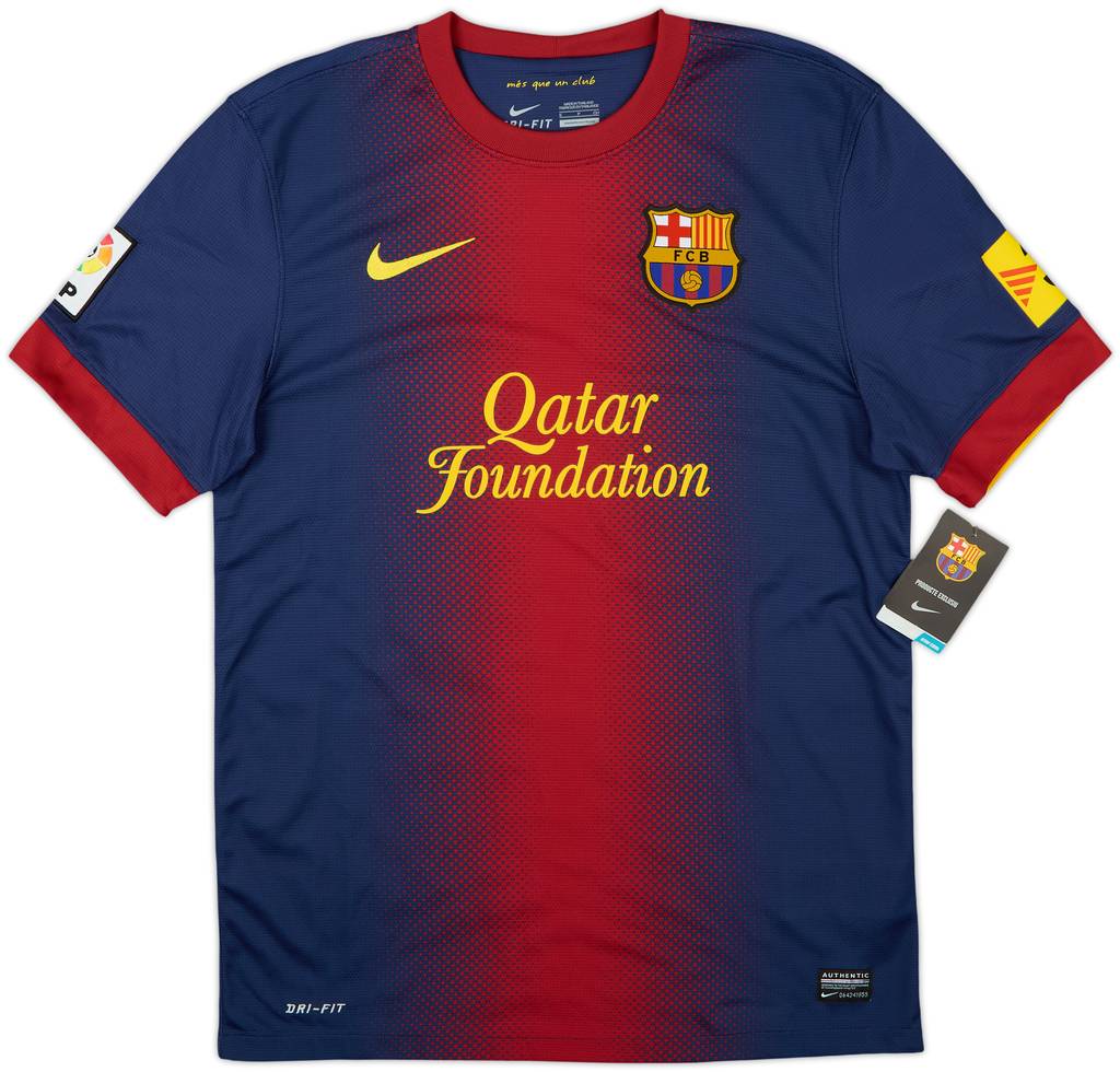 2012-13 Barcelona Home Shirt Messi #10 (S)