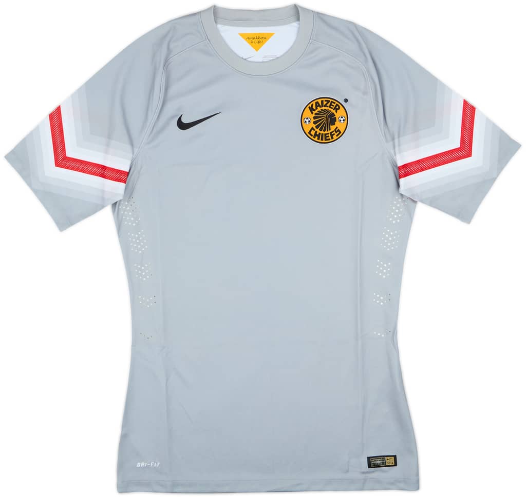 2014-15 Kaizer Chiefs Player Issue GK S/S Shirt - 8/10 - (M)