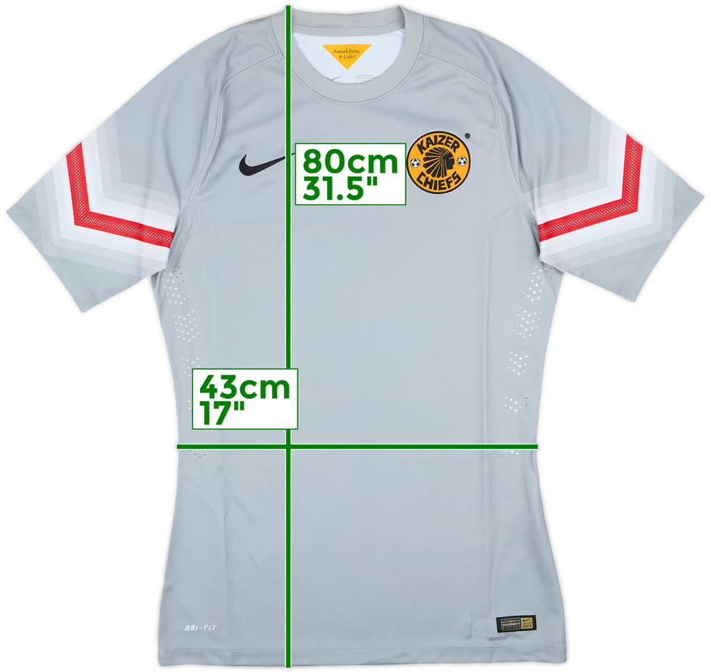 2014-15 Kaizer Chiefs Player Issue GK S/S Shirt - 8/10 - (M)