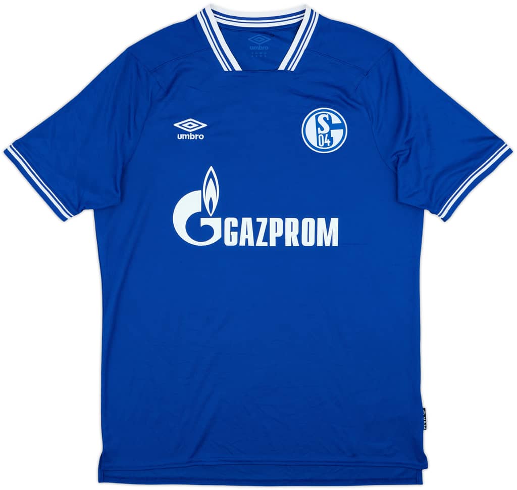 2020-21 Schalke Home Shirt - 8/10 - (XL)