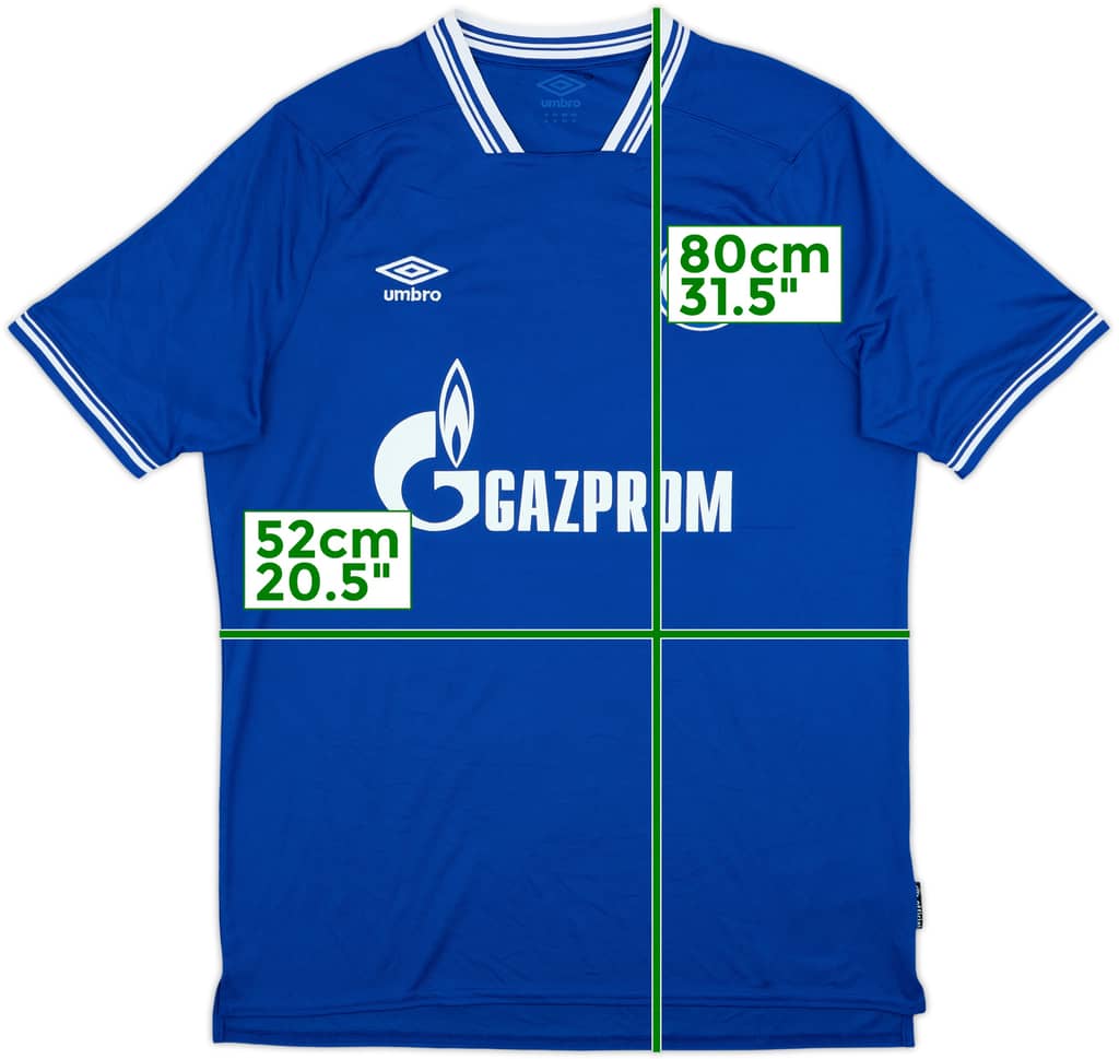 2020-21 Schalke Home Shirt - 8/10 - (XL)