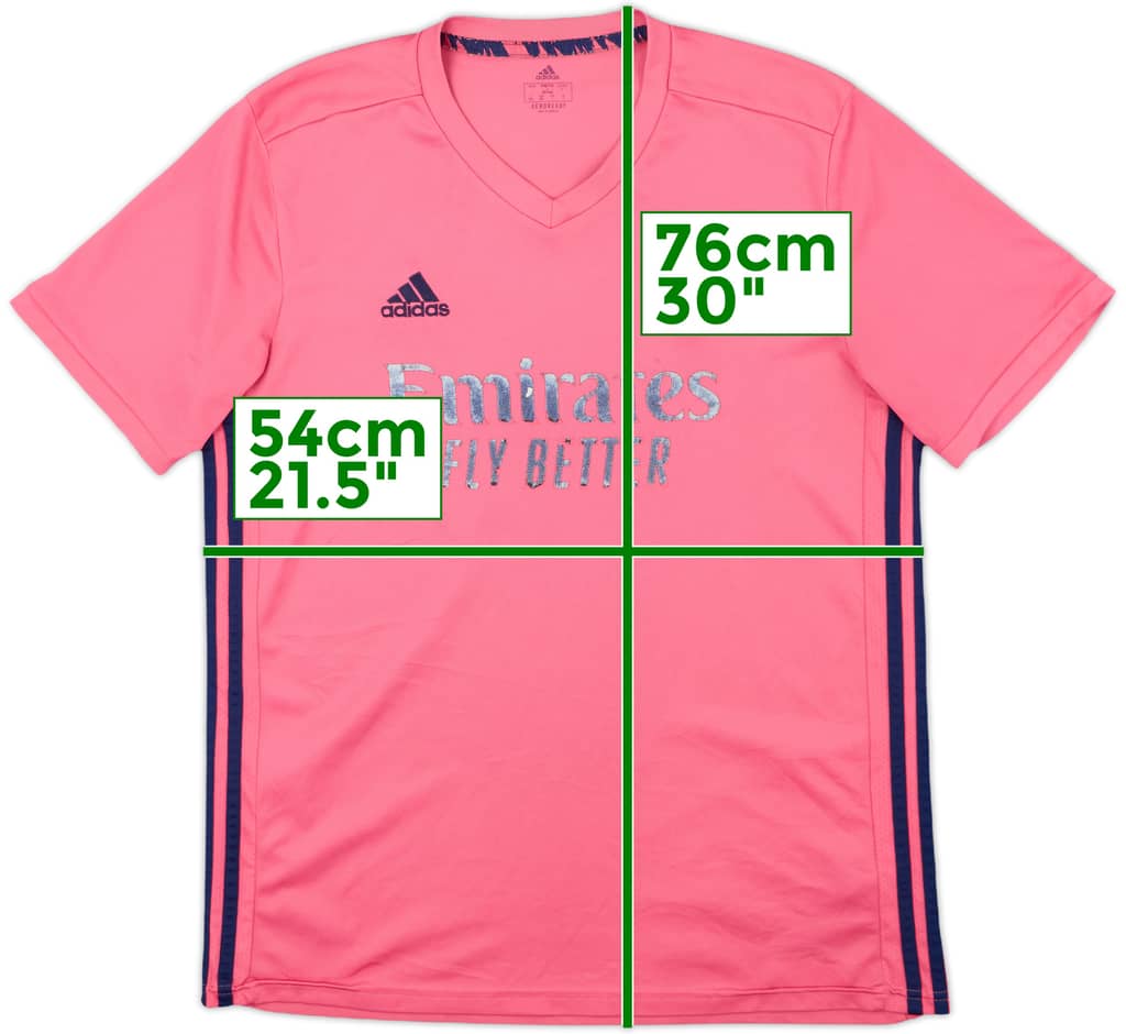 2020-21 Real Madrid Away Shirt - 5/10 - (L)
