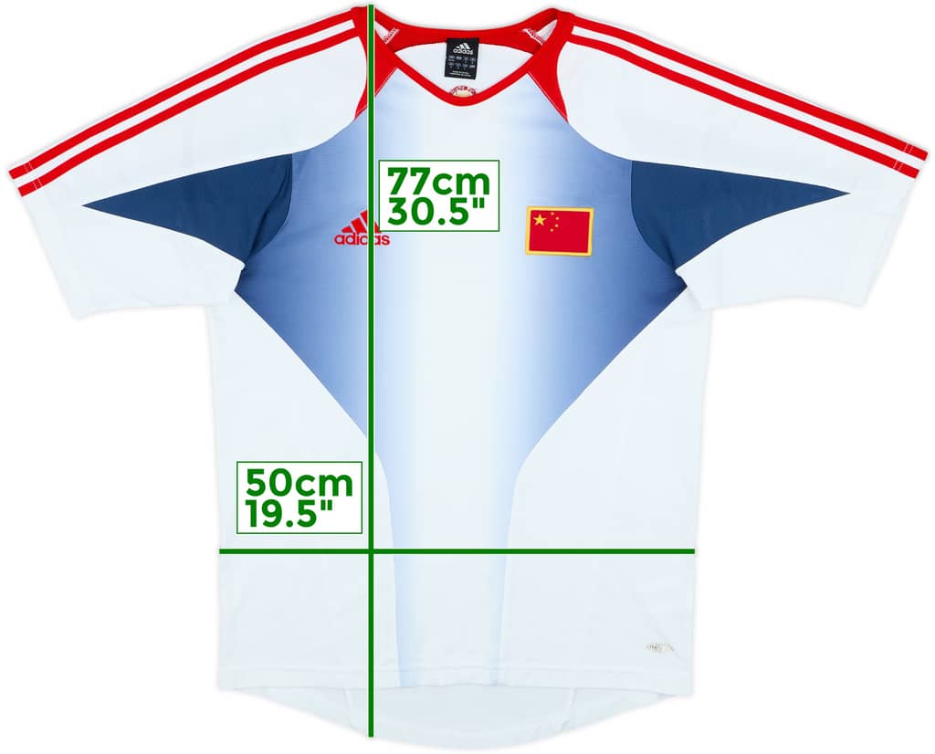 2003-04 China adidas Training Shirt - 8/10 - (M)