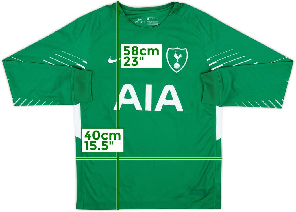 2017-18 Tottenham GK Shirt - 7/10 - (M.Boys)