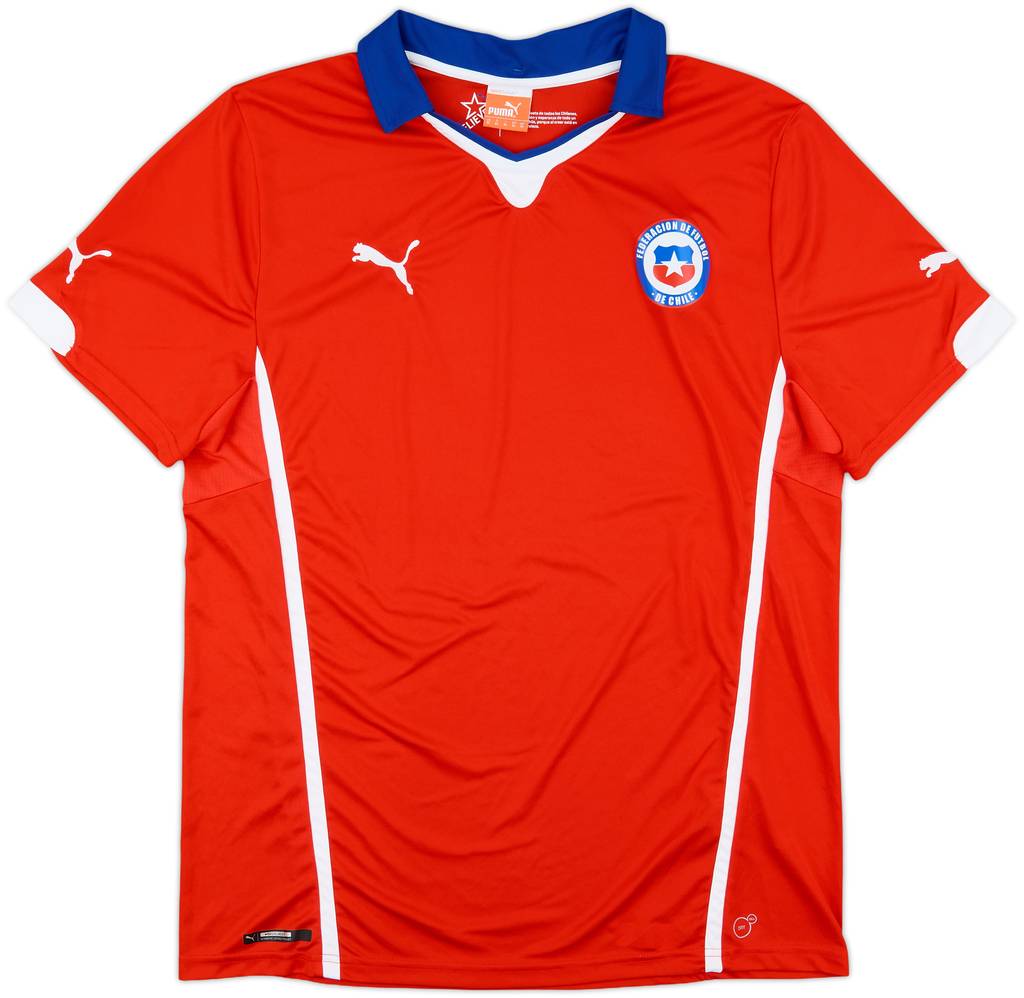 2014-15 Chile Home Shirt - 8/10 - (XL)