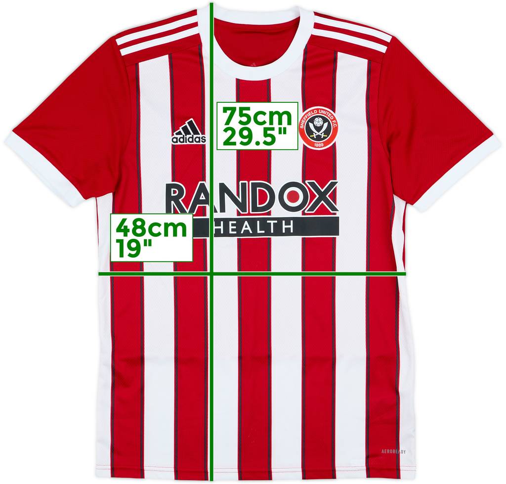 2021-22 Sheffield United Home Shirt - 8/10 - (M)