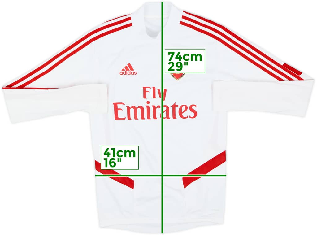 2019-20 Arsenal adidas Sweat Top - 8/10 - (S)