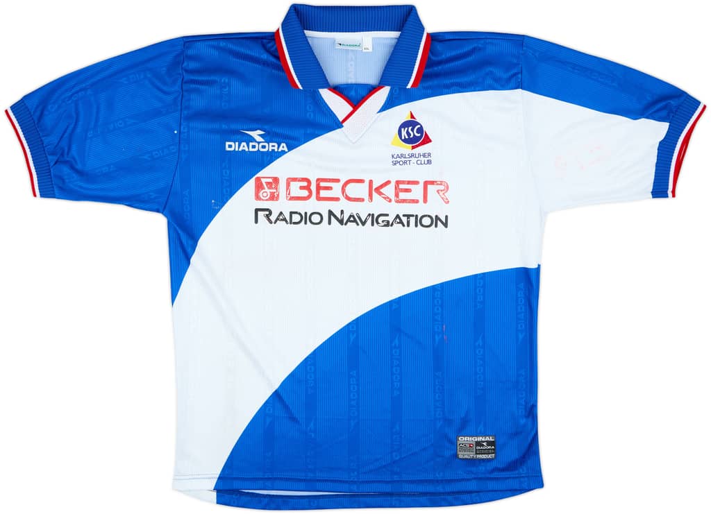 1999-00 Karlsruher Home Shirt - 5/10 - (XXL)