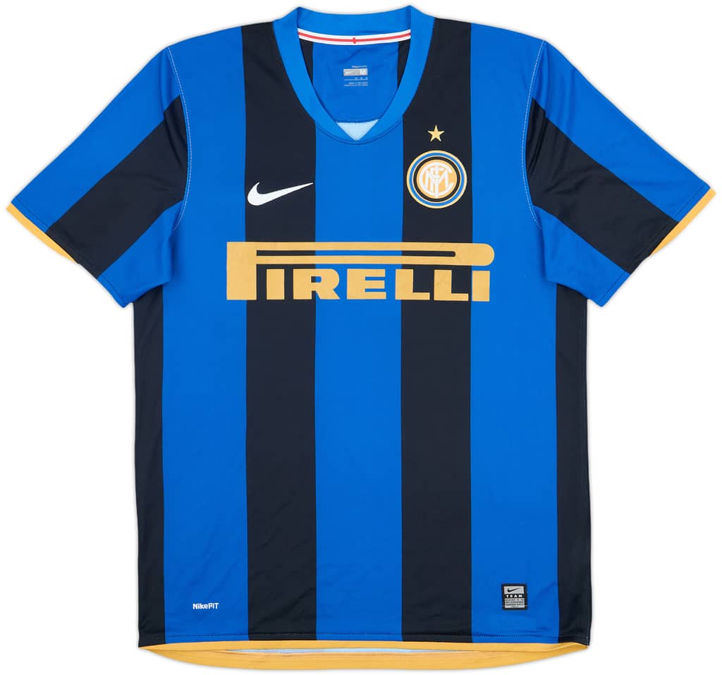2008-09 Inter Milan Home Shirt - 8/10 - (M)