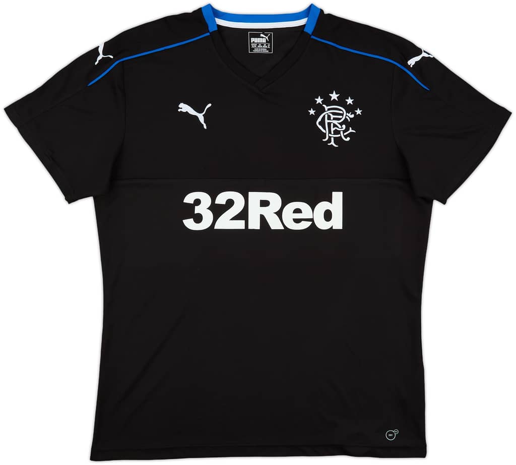 2017-18 Rangers Third Shirt - 7/10 - (XL)