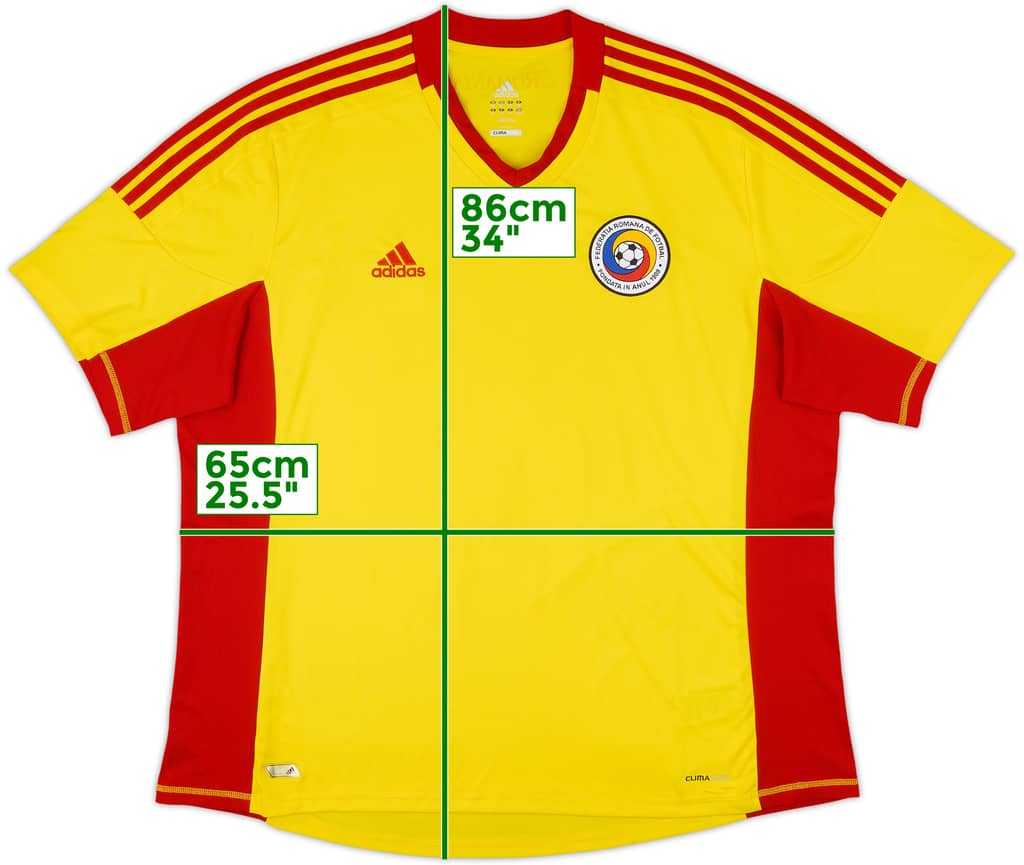 2012-13 Romania Home Shirt - 8/10 - (XXL)