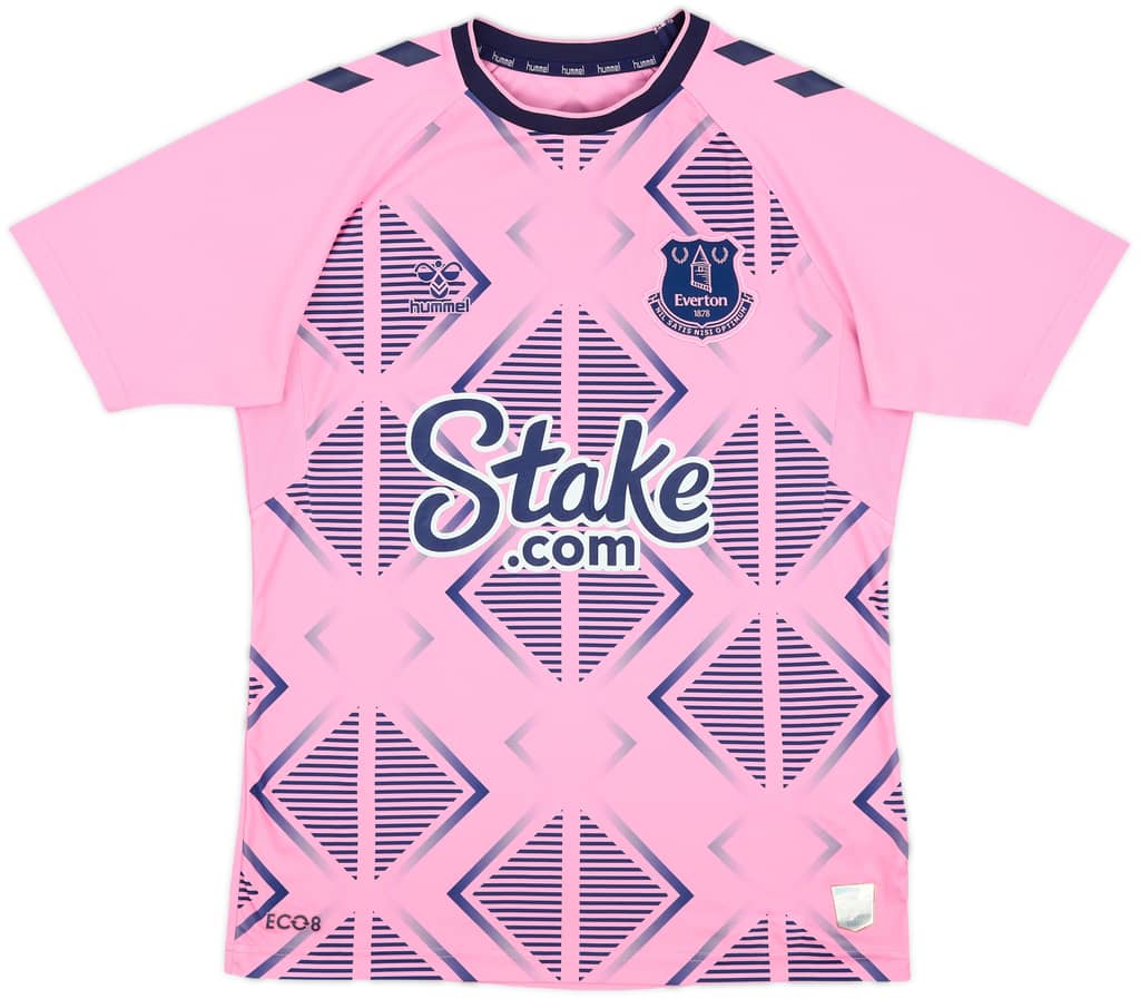 2022-23 Everton Away Shirt - 8/10 - (S)