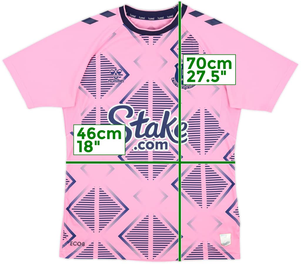 2022-23 Everton Away Shirt - 8/10 - (S)