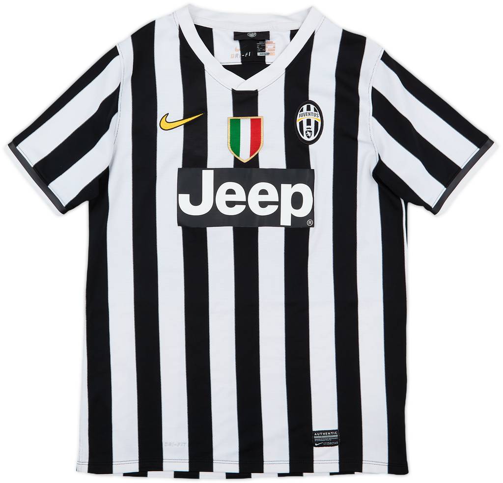 2013-14 Juventus Home Shirt - 5/10 - (XL.Boys)