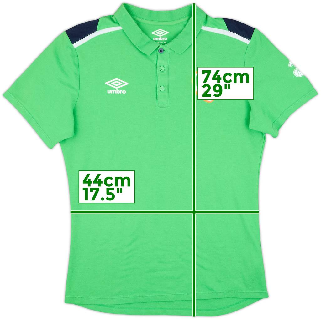 2014-15 Ireland Umbro Polo Shirt - 8/10 - (M)