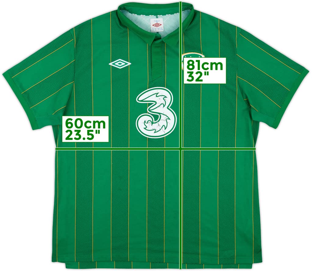 2011-12 Ireland Home Shirt - 5/10 - (XL)
