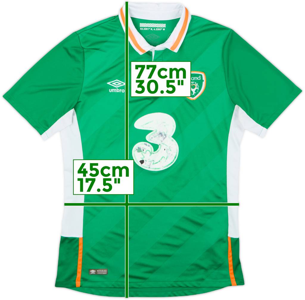2016-17 Ireland Home Shirt - 5/10 - (M)