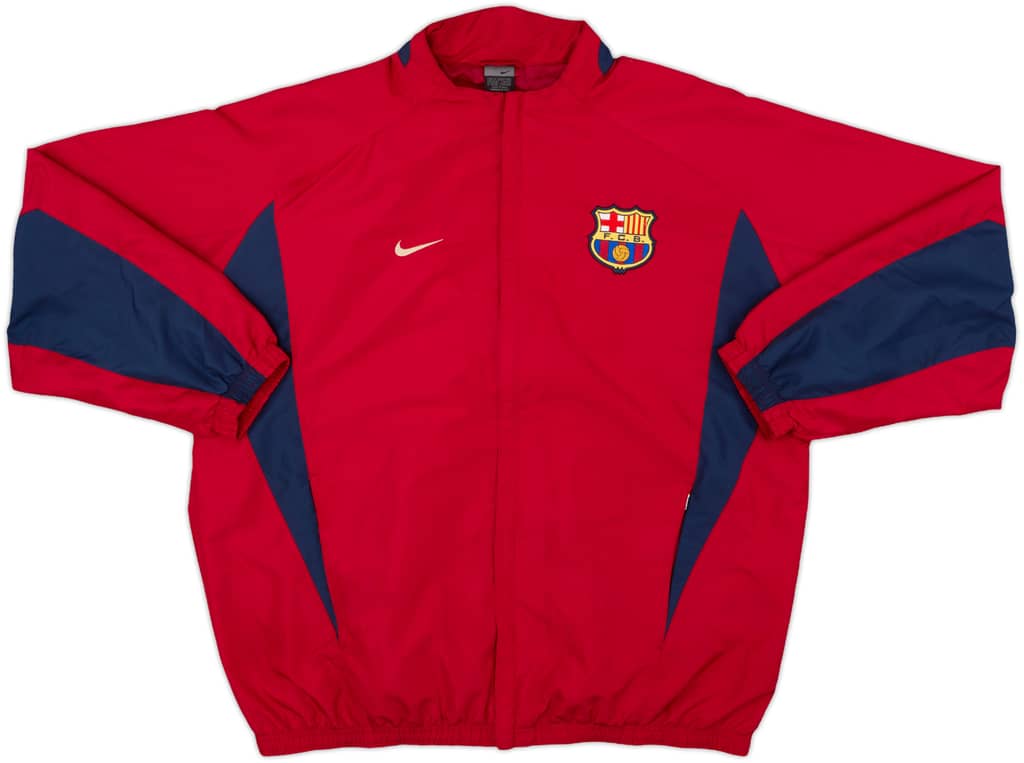 2002-03 Barcelona Nike Track Jacket - 8/10 - (XL)