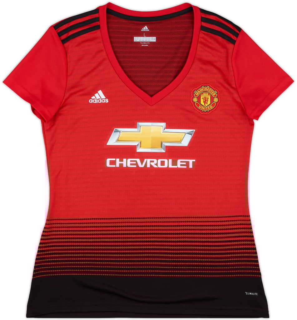 2018-19 Manchester United Home Shirt - 10/10 - (Women's L)