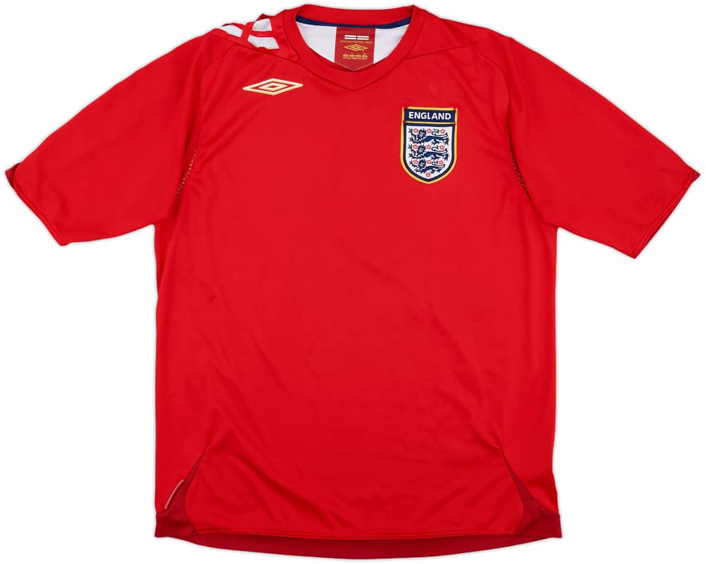 2006-08 England Away Shirt - 4/10 - (L)