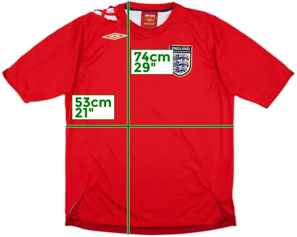 2006-08 England Away Shirt - 4/10 - (L)