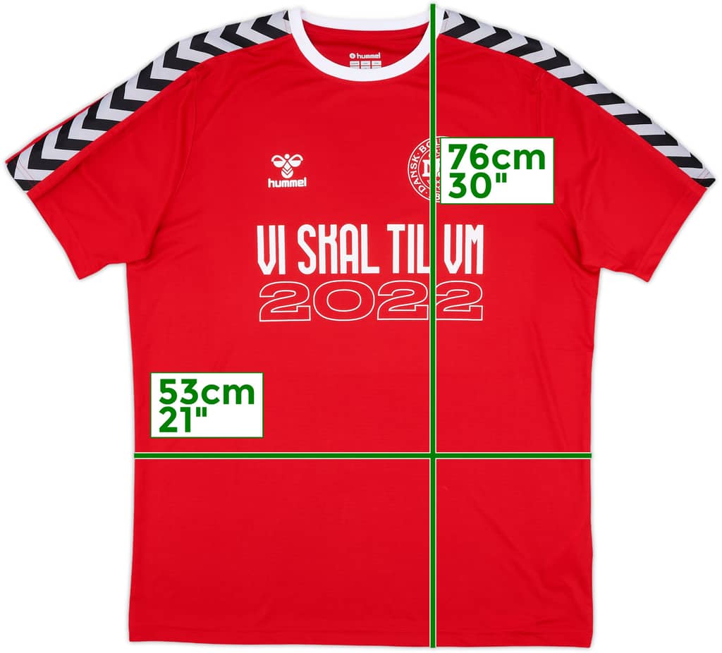 2022 Denmark Hummel Training Shirt - 10/10 - (L)