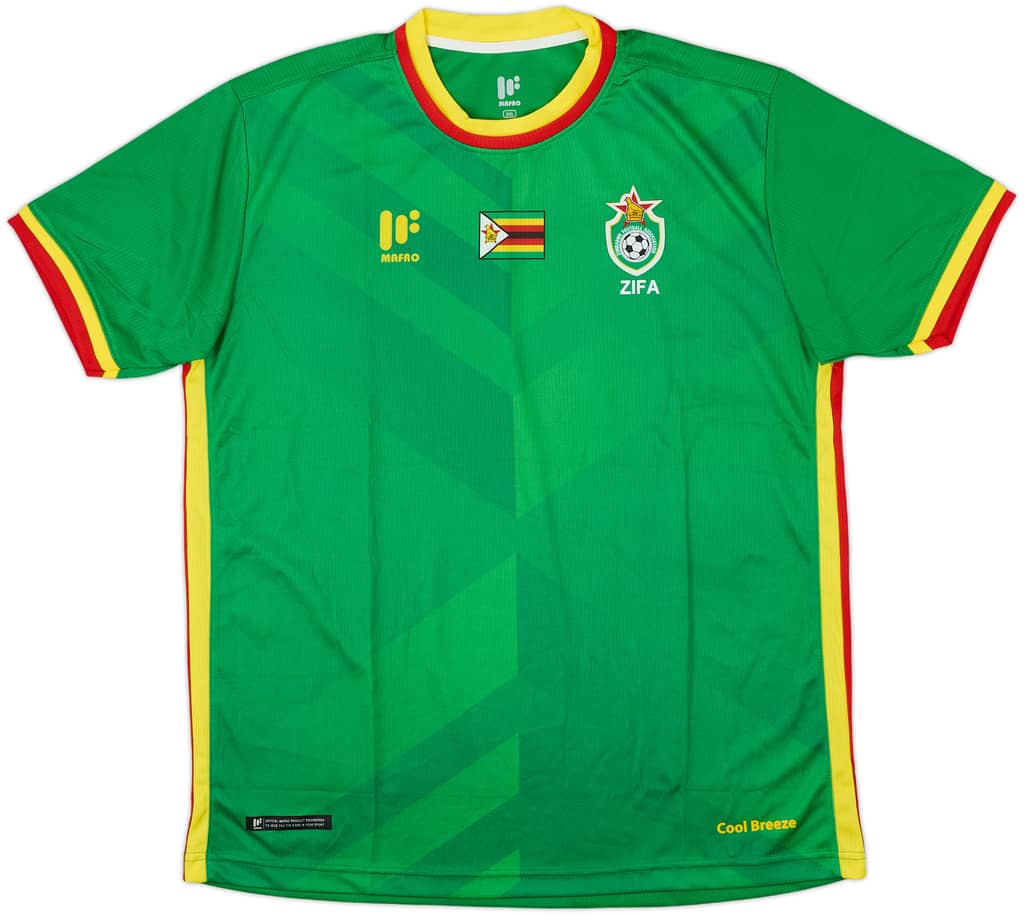 2017-18 Zimbabwe Away Shirt - 9/10 - (XXL)
